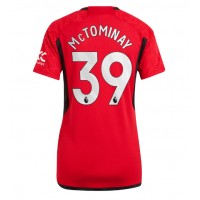 Dres Manchester United Scott McTominay #39 Domaci za Žensko 2023-24 Kratak Rukav